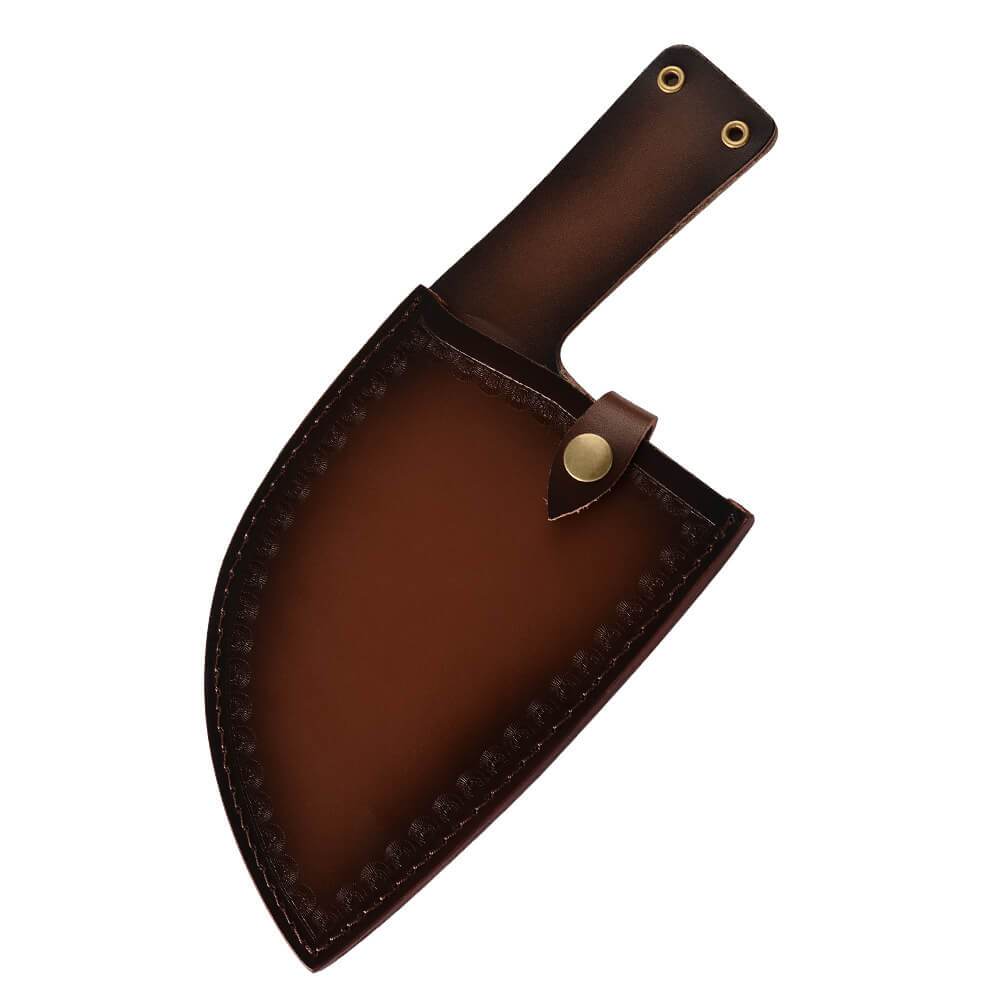 Cleaver Knife Leather Sheath - Letcase