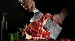 Damascus Steel Kitchen Chef Knife Set - Letcase