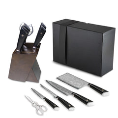 6PCS Japanese Damascus Steel Knives
