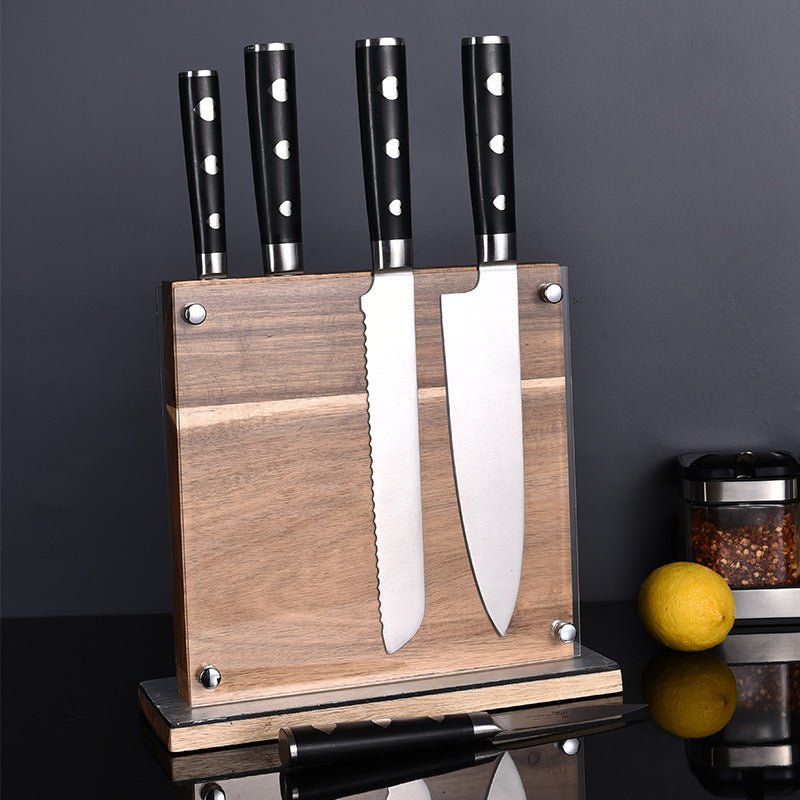 Double Sided Magnetic Acrylic Knife Holder - Letcase