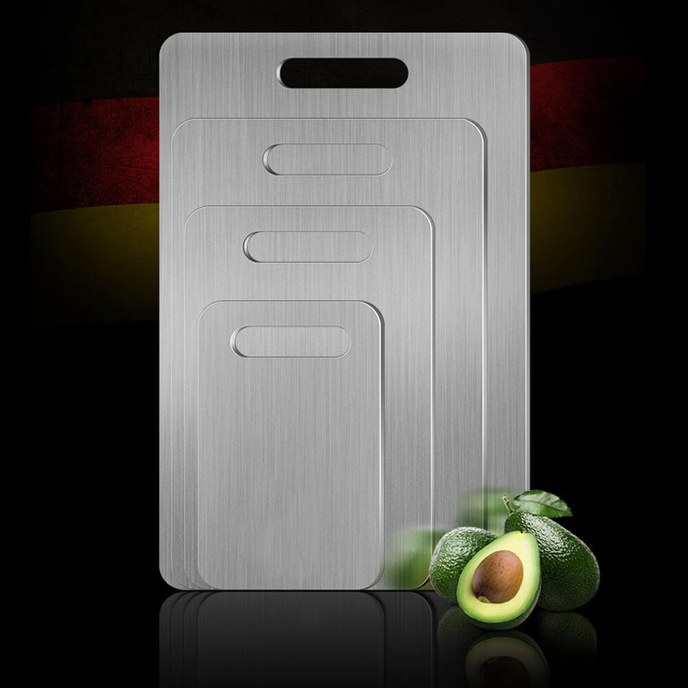 Extra Large Stainless Steel Cutting Board - 360x400mm - Letcase