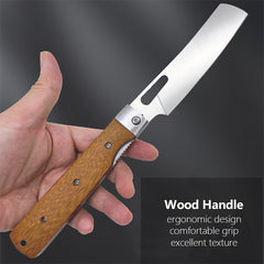 Folding Chef Knife For Kitchen Camping BBQ - Letcase