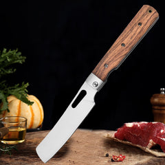Folding Chef Knife For Kitchen Camping BBQ - Letcase