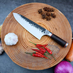 Gyuto Chef Knife, 8" Hand Forged Household Cooking Knife - Letcase