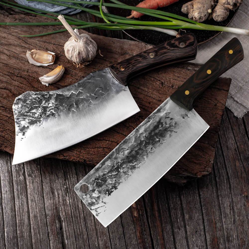 cleaver knife set - 2pcs