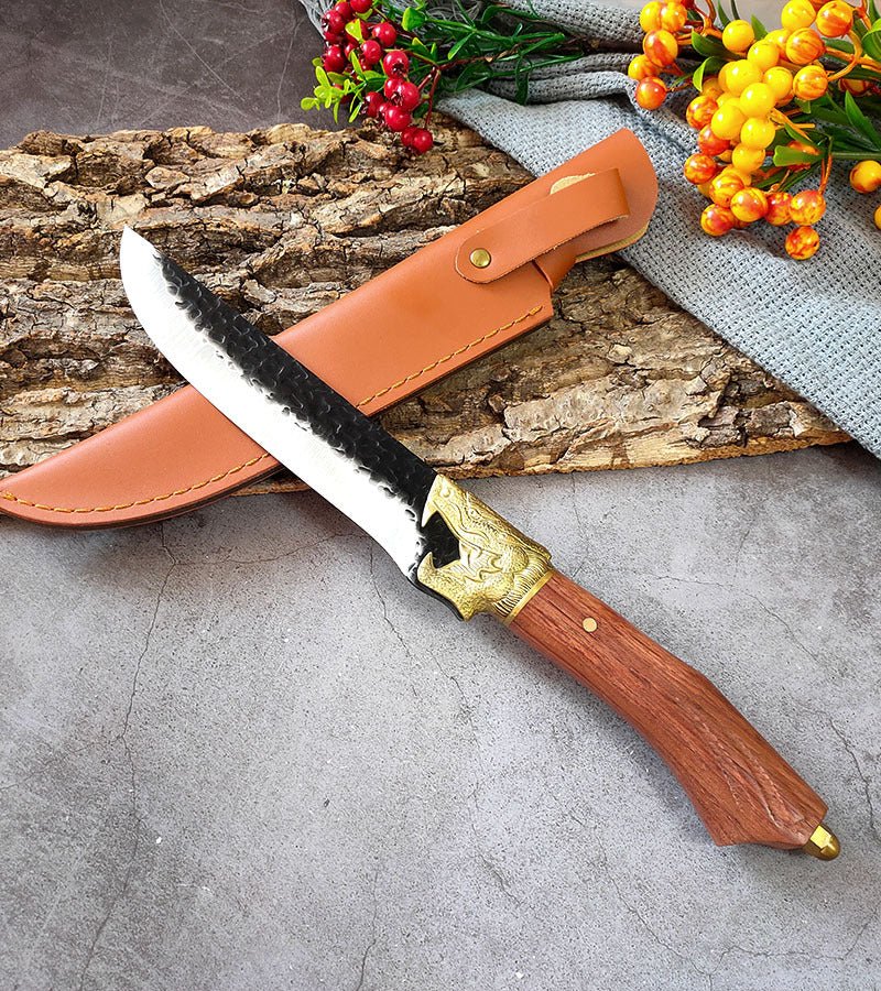 Hand Forged Kitchen Knife Set - Letcase