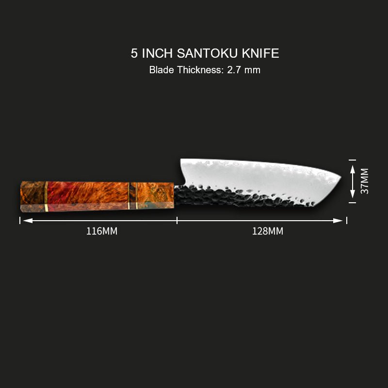 Handmade Japanese Chef Knife Set, 6-Piece - Letcase