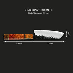 Handmade Japanese Chef Knife Set, 6-Piece - Letcase