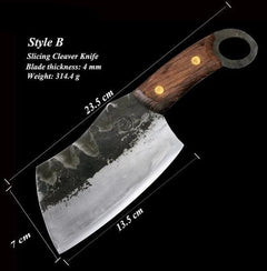 High Carbon Handmade Cleaver Butcher Knife - Letcase