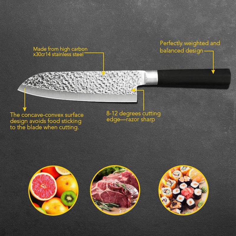 High Carbon Stainless Steel Chef Knife - Letcase