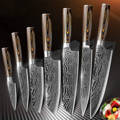 High Carbon Stainless Steel Kitchen Knife Set - Letcase