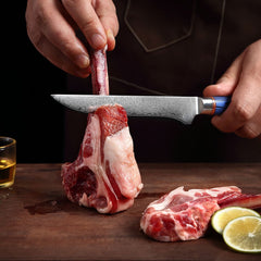 Japanese Kitchen Knife Set 7 PCS Damascus Steel Knives - Letcase