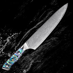 Japanese Kitchen Knives 8 Inch Damascus Steel Knives - Letcase