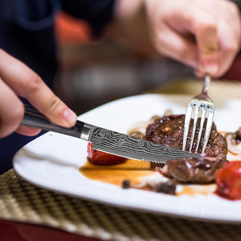 Japanese Steak Knife Set - Letcase.com