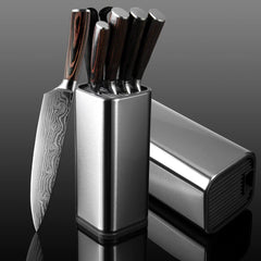 Kitchen Knife Set With Holder - Letcase