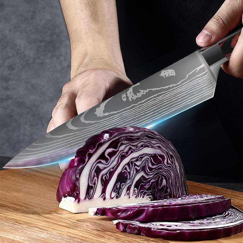 Kitchen Knife Set With Holder - Letcase
