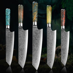 Letcase 8-inch Damascus VG10 Steel Kitchen Knives - Letcase