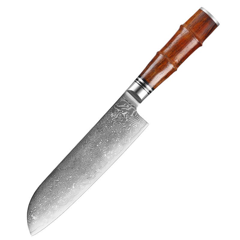 Professional Multipurpose Cooking Knife Set, VG10 Damascus Steel - Letcase