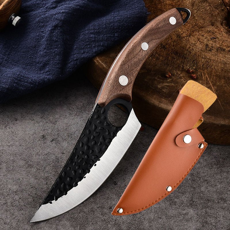 Chef's Boning Knife Stainless Steel Meat Cleaver Forged Hunting