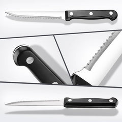Serrated Steak Knife Set - Letcase