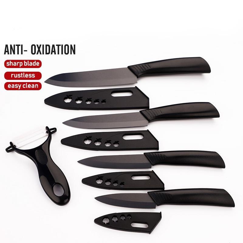 Ultra Sharp Kitchen Ceramic Knife 5 Piece Set - Letcase